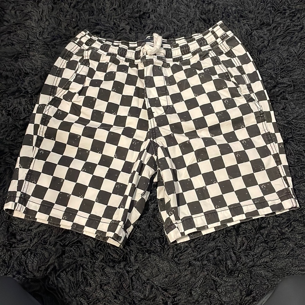 Hollister Checkered Prep Jogger Shorts